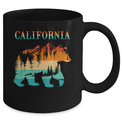 California Bear Vintage Retro Nature Hiking Souvenir Mug | siriusteestore