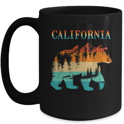 California Bear Vintage Retro Nature Hiking Souvenir Mug | siriusteestore