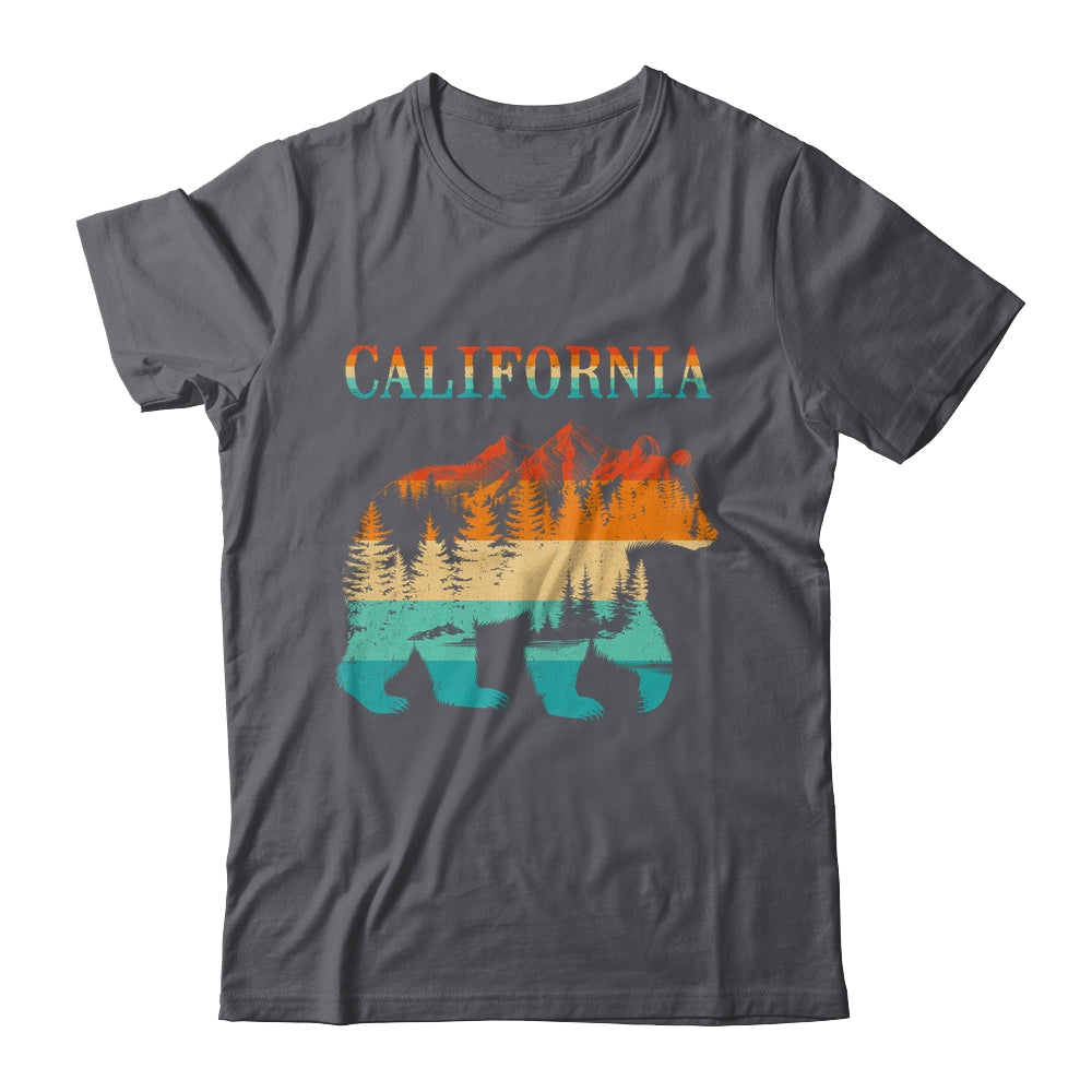 California Bear Vintage Retro Nature Hiking Souvenir Shirt & Tank Top | siriusteestore