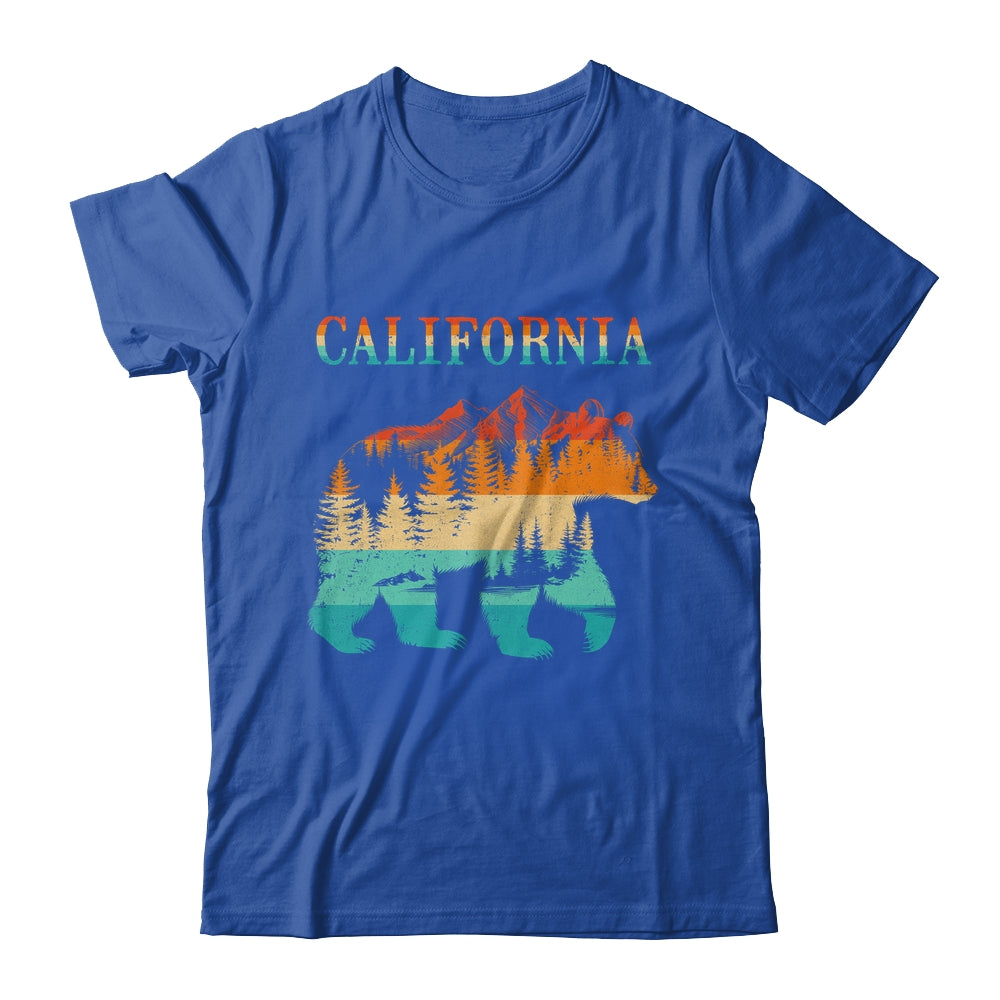 California Bear Vintage Retro Nature Hiking Souvenir Shirt & Tank Top | siriusteestore