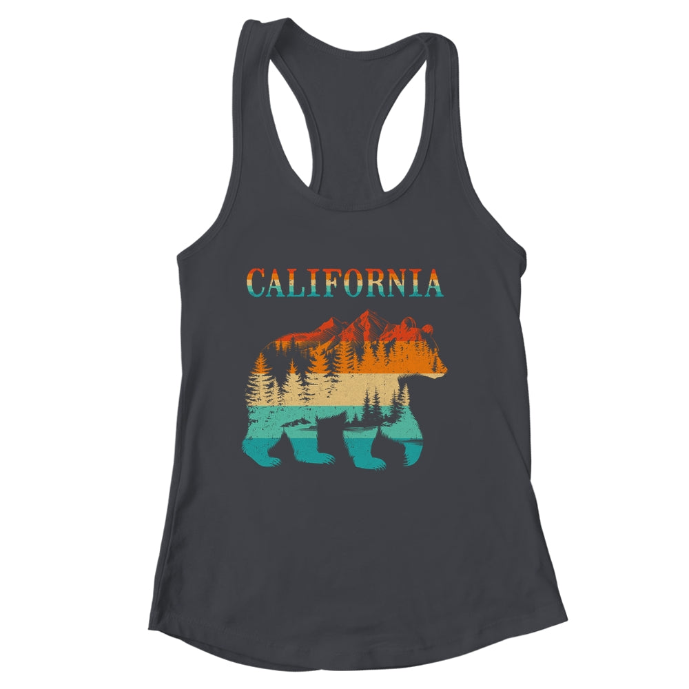 California Bear Vintage Retro Nature Hiking Souvenir Shirt & Tank Top | siriusteestore
