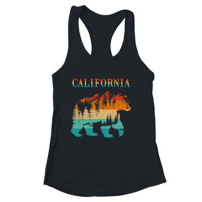 California Bear Vintage Retro Nature Hiking Souvenir Shirt & Tank Top | siriusteestore