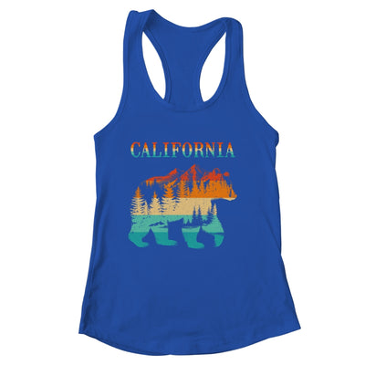 California Bear Vintage Retro Nature Hiking Souvenir Shirt & Tank Top | siriusteestore