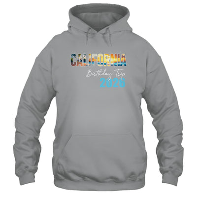 California Birthday Trip 2026 Vacation Party Crew Cruise Shirt & Tank Top | siriusteestore