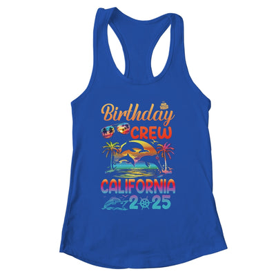 California Birthday Trip Vacation 2025 Matching Group Shirt & Tank Top | siriusteestore