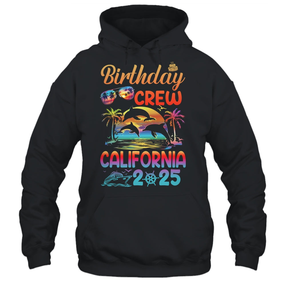 California Birthday Trip Vacation 2025 Matching Group Shirt & Tank Top | siriusteestore