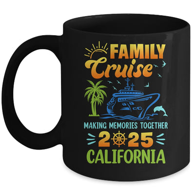 California Cruise 2025 Family Friends Group Vacation Matching Mug | siriusteestore
