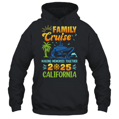California Cruise 2025 Family Friends Group Vacation Matching Shirt & Tank Top | siriusteestore
