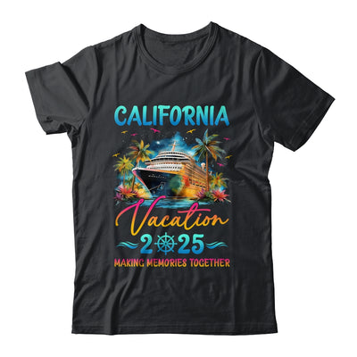 California Family Vacation 2025 Matching Group Summer Shirt & Tank Top | siriusteestore