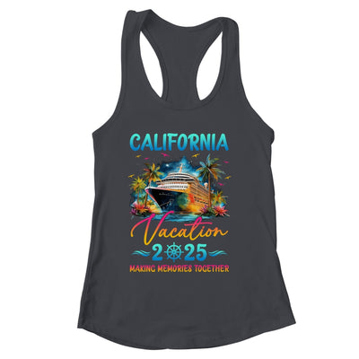California Family Vacation 2025 Matching Group Summer Shirt & Tank Top | siriusteestore
