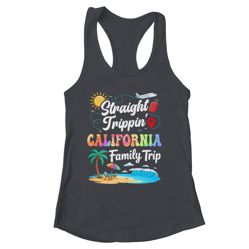California Family Vacation 2025 Straight Trippin Trip Shirt & Tank Top | siriusteestore