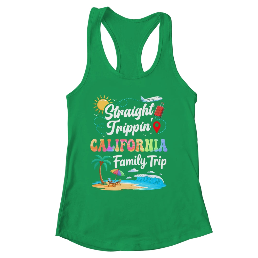 California Family Vacation 2025 Straight Trippin Trip Shirt & Tank Top | siriusteestore