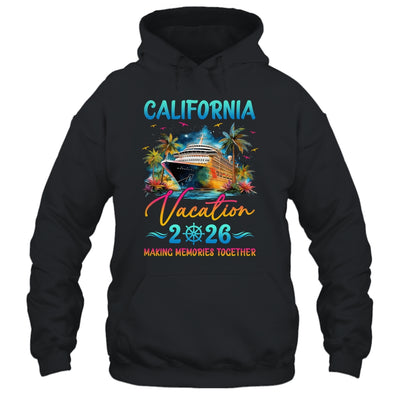 California Family Vacation 2026 Matching Group Summer Shirt & Tank Top | siriusteestore