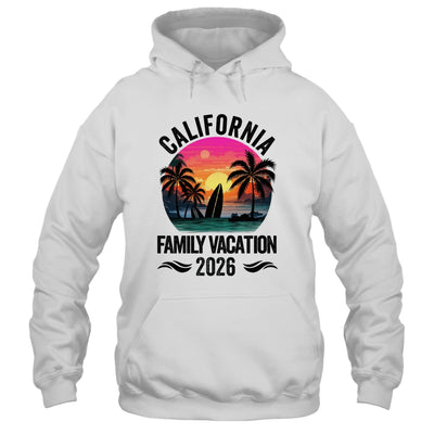 California Family Vacation 2026 Matching Outfits Beach Summer Shirt & Tank Top | siriusteestore