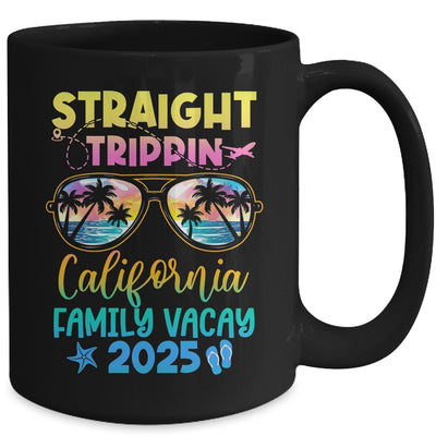 California Family Vacay Vacation 2025 Straight Trippin Mug | siriusteestore