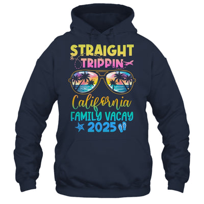 California Family Vacay Vacation 2025 Straight Trippin Shirt & Tank Top | siriusteestore