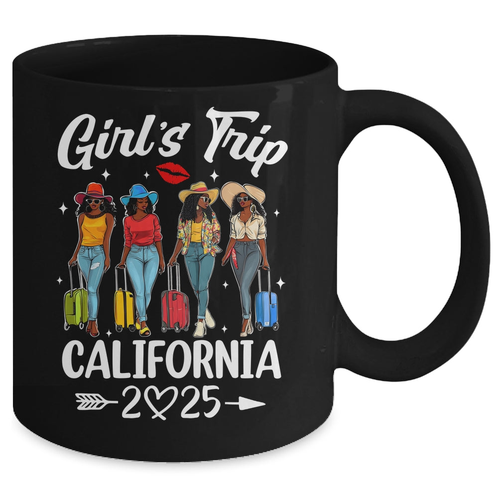 California Girls Trip 2025 Birthday Squad Women Vacation Mug | siriusteestore