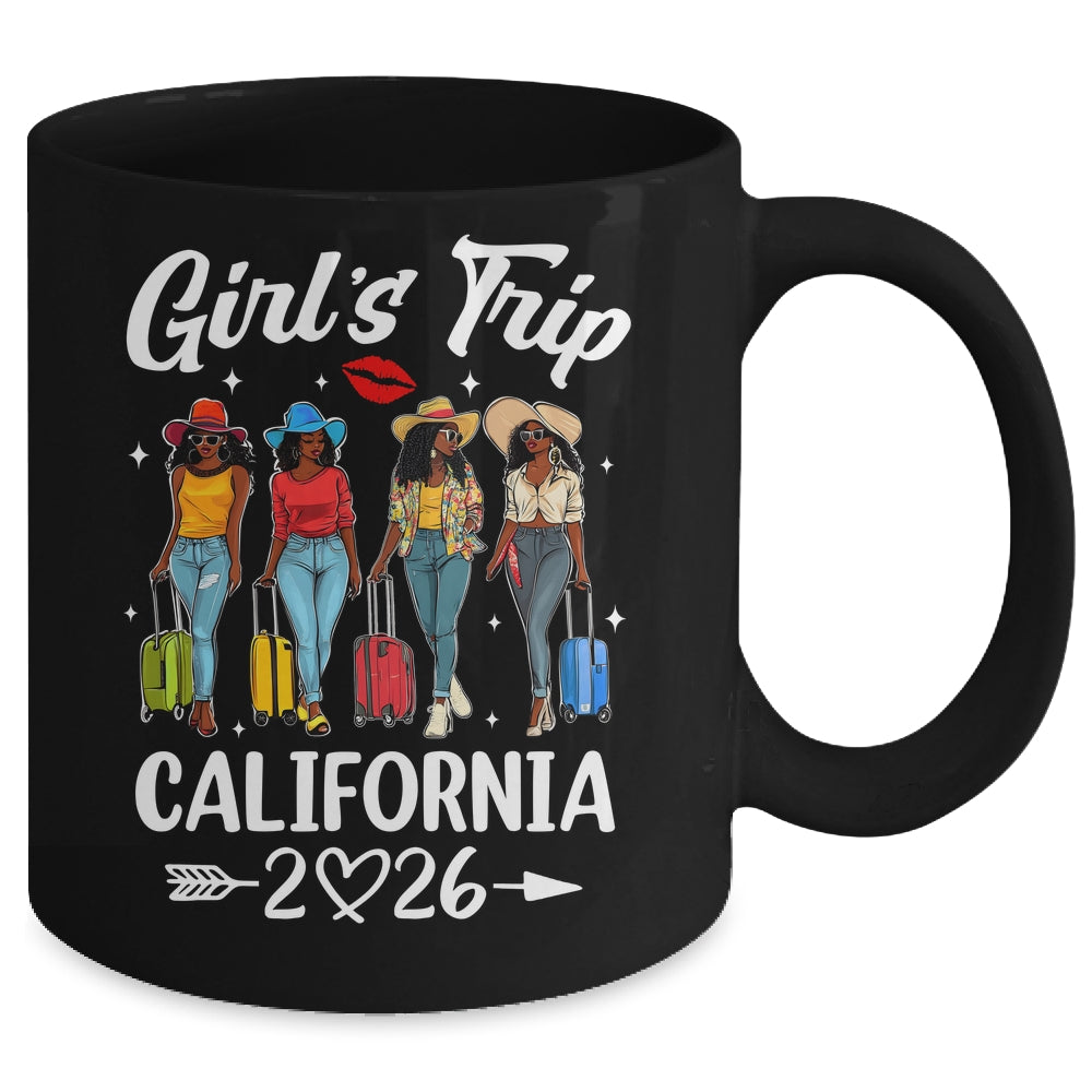 California Girls Trip 2026 Birthday Squad Women Vacation Mug | siriusteestore