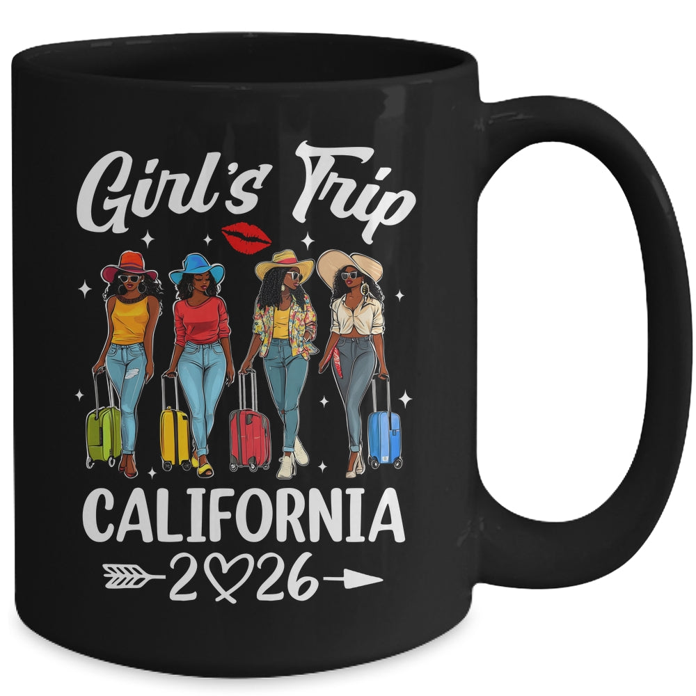 California Girls Trip 2026 Birthday Squad Women Vacation Mug | siriusteestore