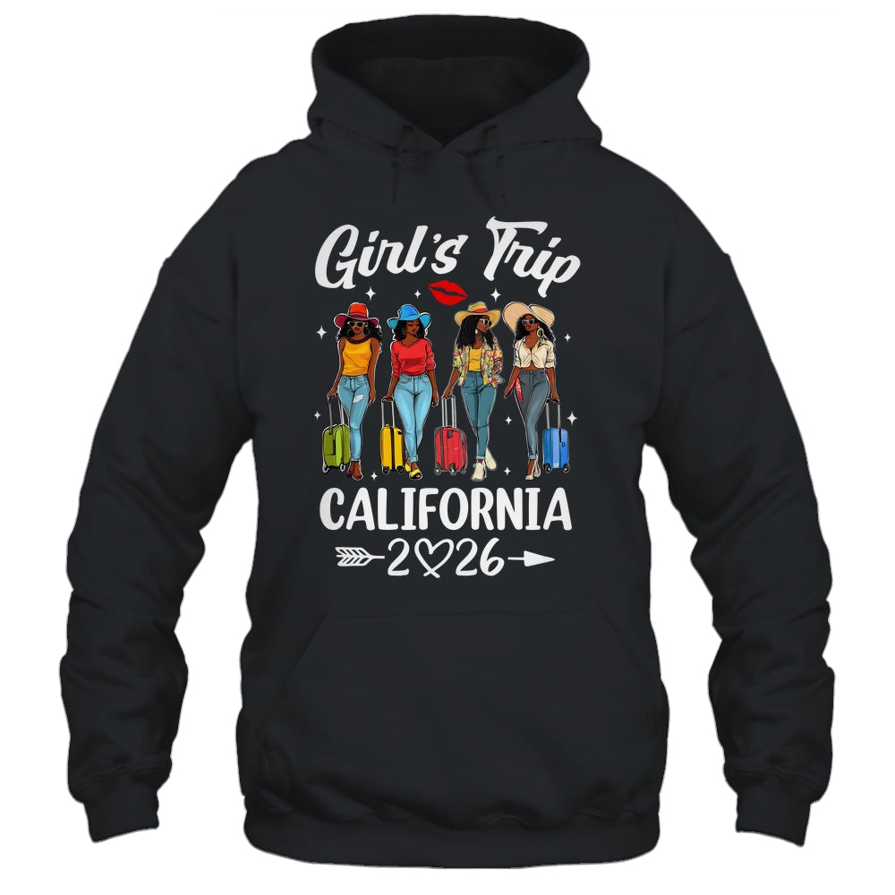 California Girls Trip 2026 Birthday Squad Women Vacation Shirt & Tank Top | siriusteestore