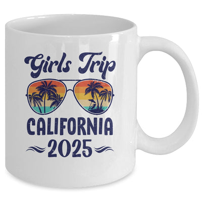 California Girls Trip Beach Vacation 2025 Matching Group Mug | siriusteestore