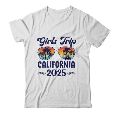 California Girls Trip Beach Vacation 2025 Matching Group Shirt & Tank Top | siriusteestore