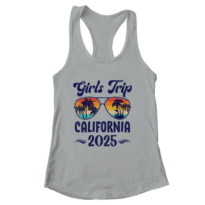 California Girls Trip Beach Vacation 2025 Matching Group Shirt & Tank Top | siriusteestore