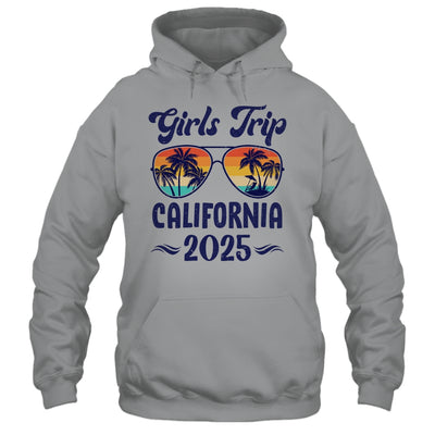 California Girls Trip Beach Vacation 2025 Matching Group Shirt & Tank Top | siriusteestore