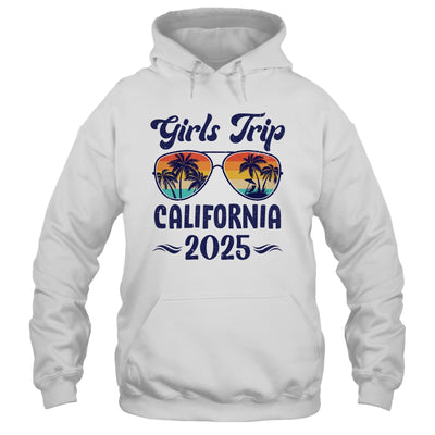 California Girls Trip Beach Vacation 2025 Matching Group Shirt & Tank Top | siriusteestore
