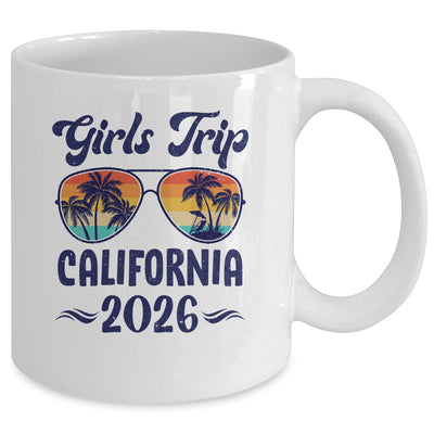 California Girls Trip Beach Vacation 2026 Matching Group Mug | siriusteestore
