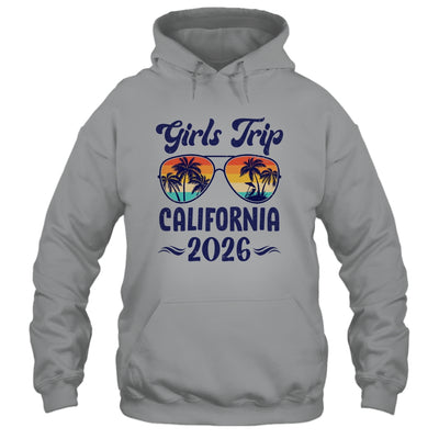 California Girls Trip Beach Vacation 2026 Matching Group Shirt & Tank Top | siriusteestore