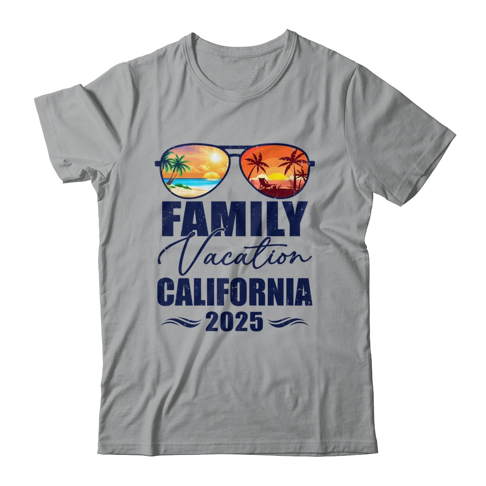 California Matching Family Vacation 2025 Making Memories Shirt & Tank Top | siriusteestore
