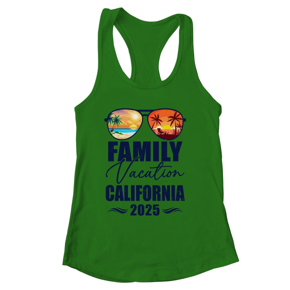 California Matching Family Vacation 2025 Making Memories Shirt & Tank Top | siriusteestore