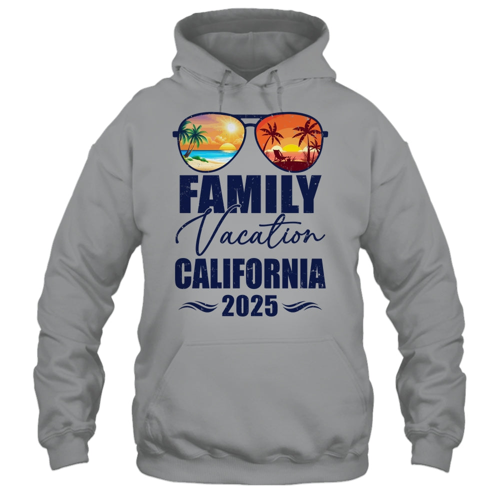 California Matching Family Vacation 2025 Making Memories Shirt & Tank Top | siriusteestore