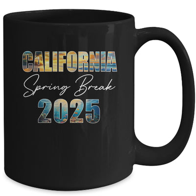 California Spring Break 2025 Summer Vacation Beach Mug | siriusteestore