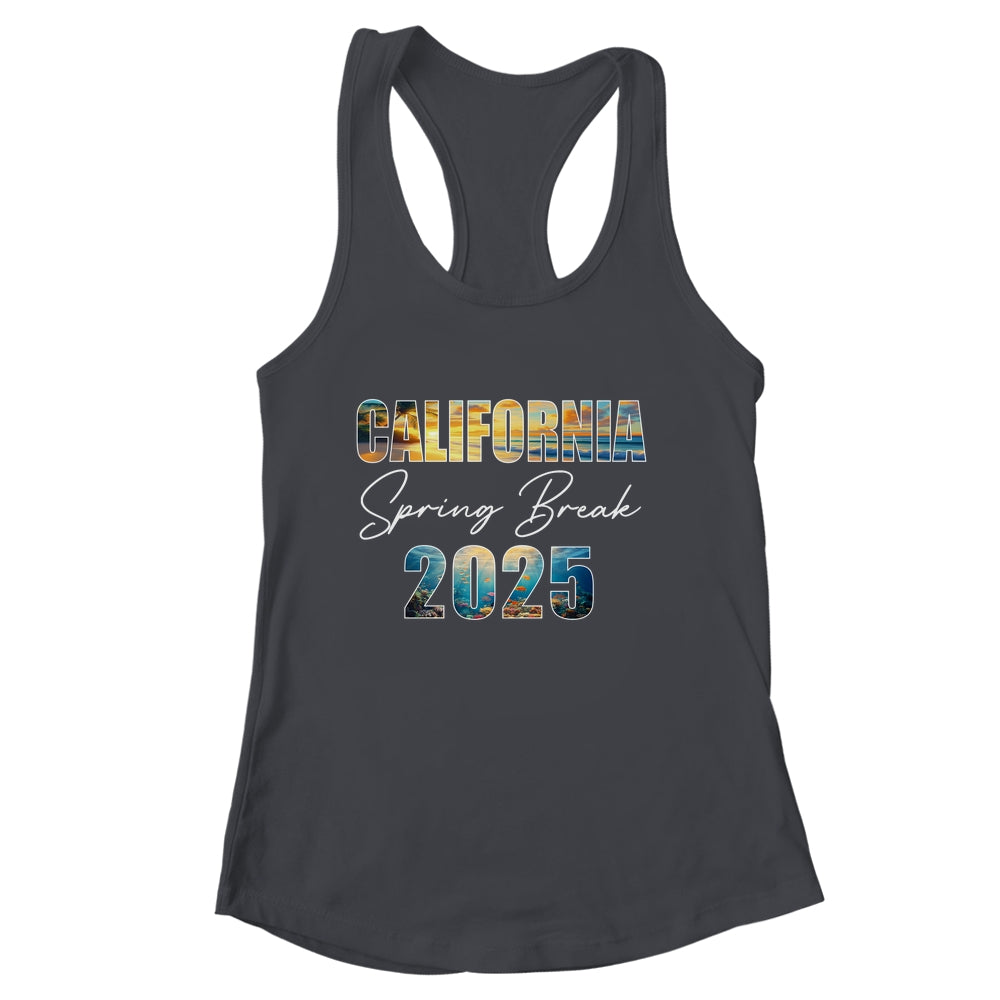 California Spring Break 2025 Summer Vacation Beach Shirt & Tank Top | siriusteestore