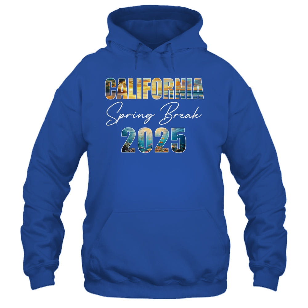 California Spring Break 2025 Summer Vacation Beach Shirt & Tank Top | siriusteestore