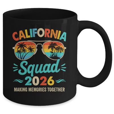 California Squad 2026 Vacation Friends Family Matching Group Mug | siriusteestore