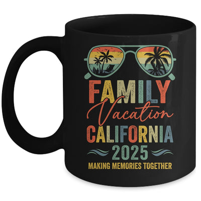 California Vacation 2025 Matching Family Group Summer Mug | siriusteestore