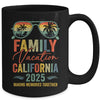 California Vacation 2025 Matching Family Group Summer Mug | siriusteestore