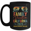 California Vacation 2025 Matching Family Group Summer Mug | siriusteestore