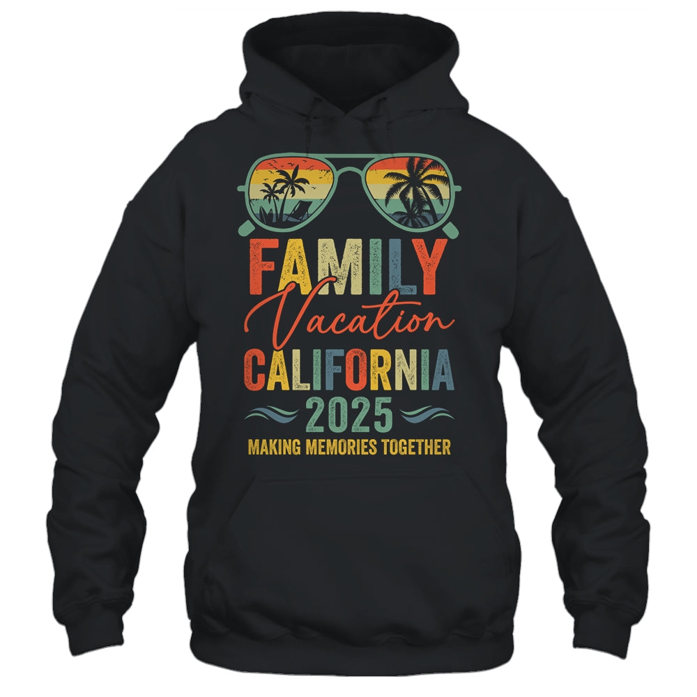 California Vacation 2025 Matching Family Group Summer Shirt & Tank Top | siriusteestore
