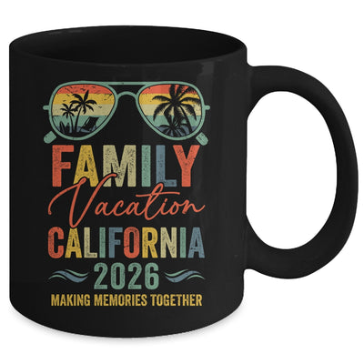 California Vacation 2026 Matching Family Group Summer Mug | siriusteestore