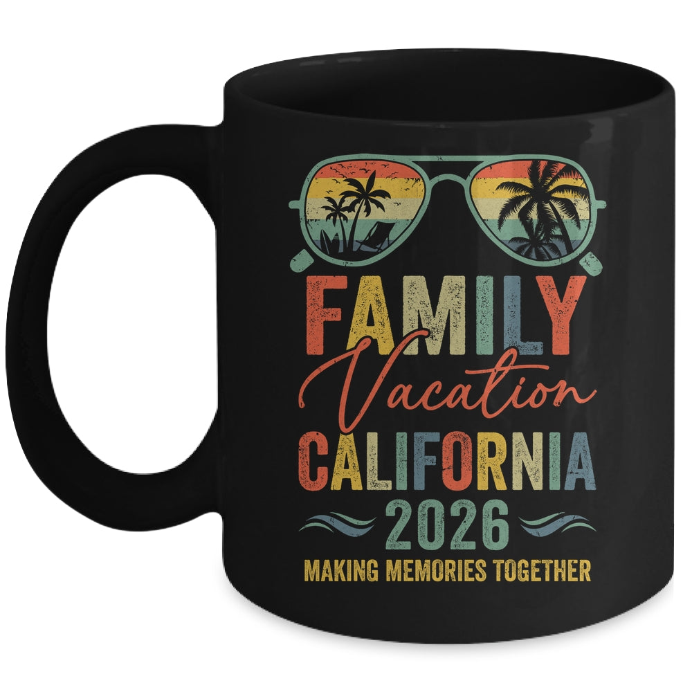 California Vacation 2026 Matching Family Group Summer Mug | siriusteestore