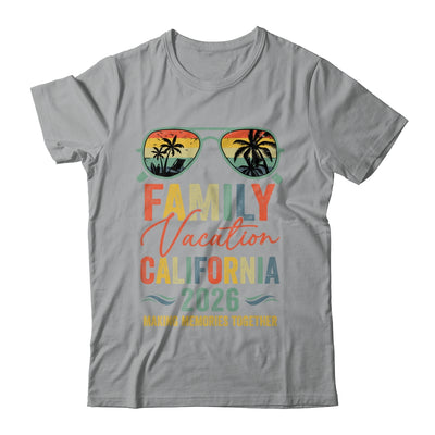 California Vacation 2026 Matching Family Group Summer Shirt & Tank Top | siriusteestore