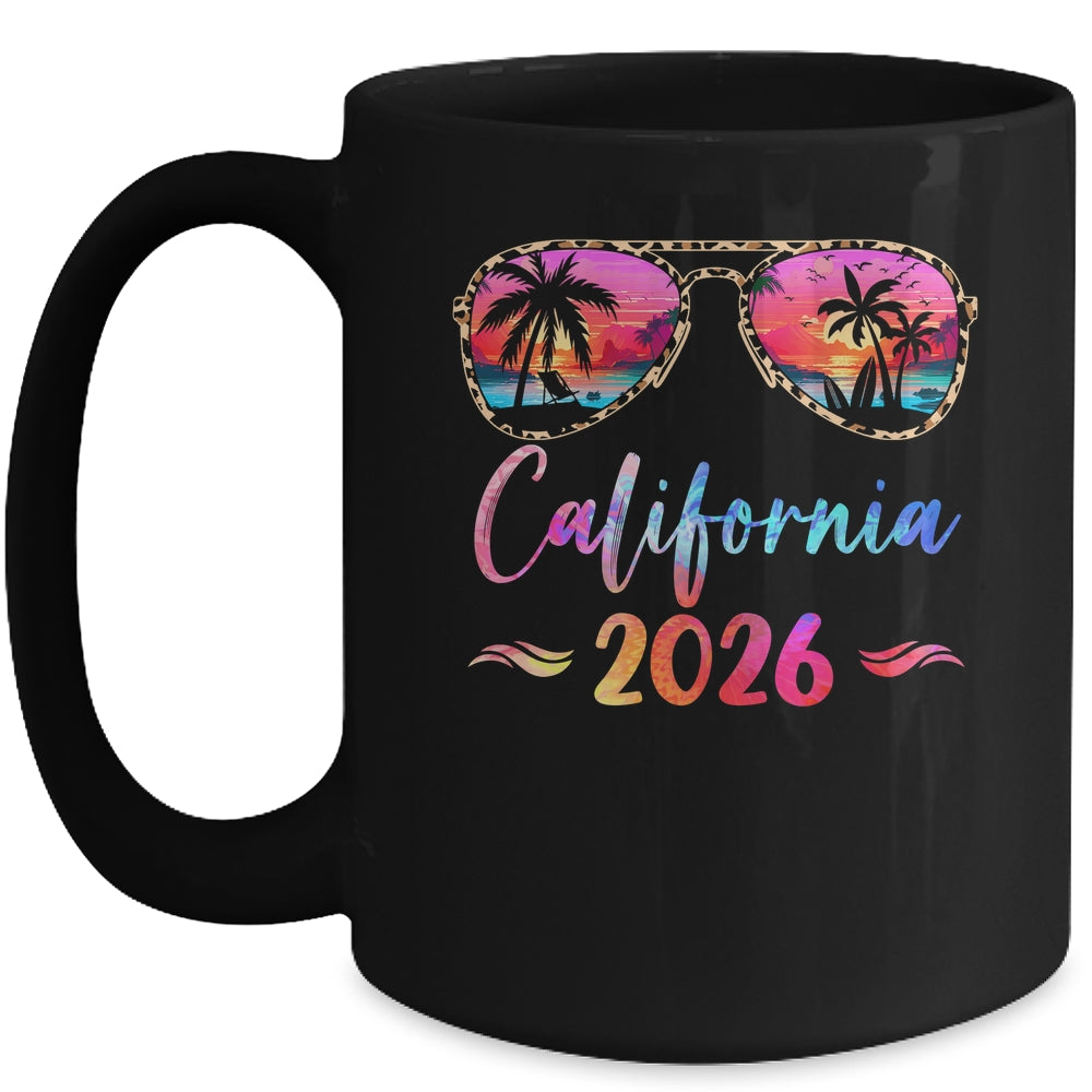 California Vacation 2026 Matching Group Family Summer Trip Mug | siriusteestore