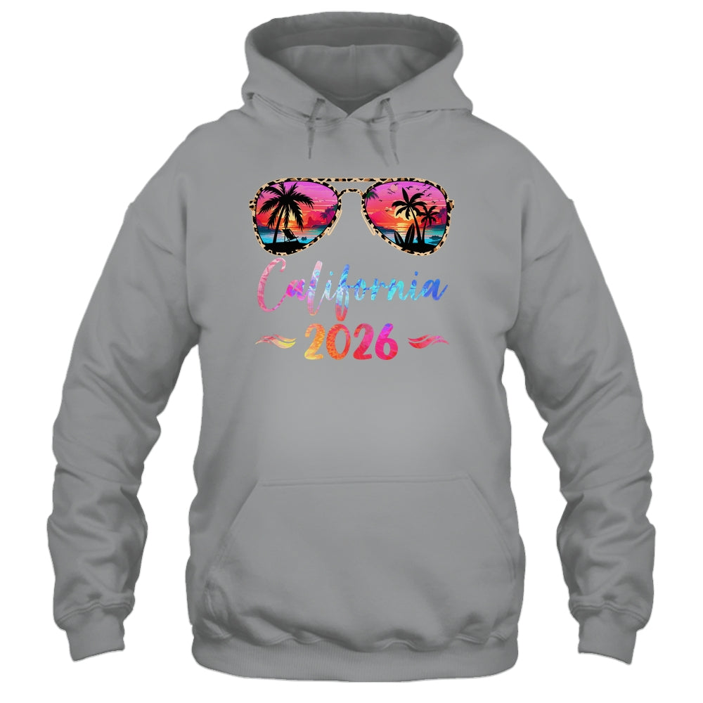 California Vacation 2026 Matching Group Family Summer Trip Shirt & Tank Top | siriusteestore