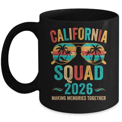 California Vacation Squad 2026 Family Matching Vintage Mug | siriusteestore