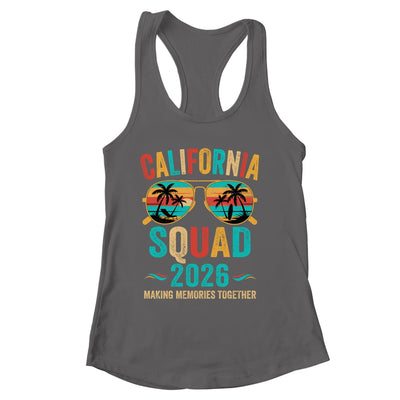 California Vacation Squad 2026 Family Matching Vintage Shirt & Tank Top | siriusteestore