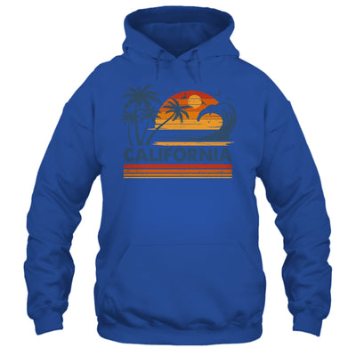 California Vacation Sunset Cute 70s Vintage Retro Beach Shirt & Tank Top | siriusteestore